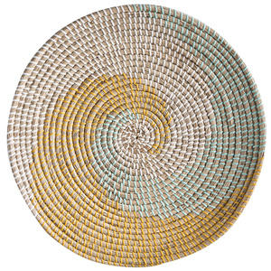 Set di 6 decorazioni in alghe naturali con decorazioni da parete in stile africano