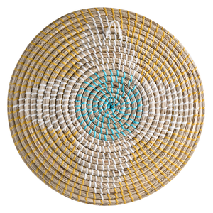 Set di 6 decorazioni in alghe naturali con decorazioni da parete in stile africano