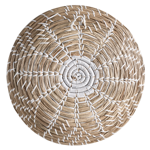 Set di 6 decorazioni in alghe naturali con decorazioni da parete in stile africano