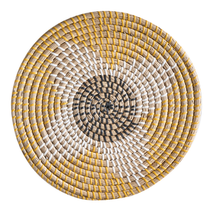 Set di 6 decorazioni in alghe naturali con decorazioni da parete in stile africano