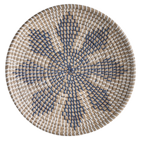 Set di 5 decorazioni da muro in alghe naturali fatte a mano con decorazioni da parete in stile africano