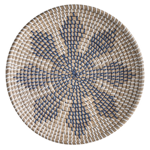 Set di 5 decorazioni da muro in alghe naturali fatte a mano con decorazioni da parete in stile africano