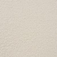 Sedia da salotto Bianco Sporco Rivestimento in bouclè Seduta rotonda Retro Minimalista