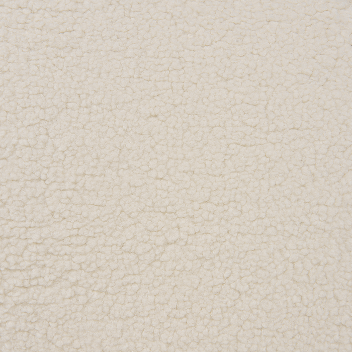 Sedia da salotto Bianco Sporco Rivestimento in bouclè Seduta rotonda Retro Minimalista