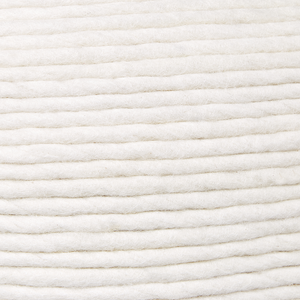 Pouf Bianco Lana EPS Riempimento Rotondo ø 50 cm Ottomano Intrecciato a mano Stile Boho