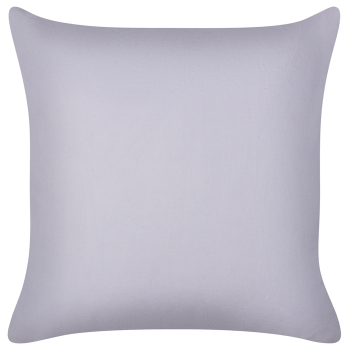 Set di 2 cuscini decorativi in cotone viola imbottitura in poliestere 45 x 45 cm motivo astratto quadrato moderno accessorio per la casa soggiorno camera da letto