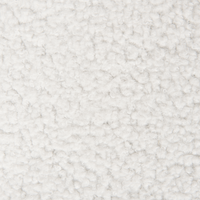 Poltrona da salotto Rivestimento in bouclé bianco Solida sedia da club moderna con braccioli Gambe in legno