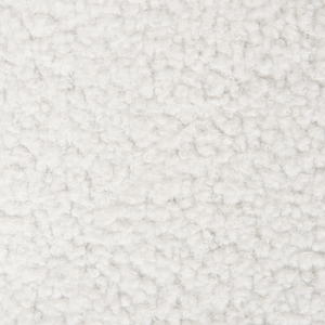 Poltrona da salotto Rivestimento in bouclé bianco Solida sedia da club moderna con braccioli Gambe in legno