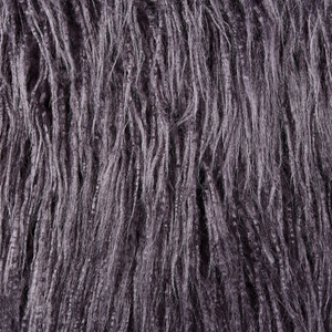 Set di 2 cuscini da lancio in ecopelliccia grigio scuro 45 x 45 cm Morbidi e soffici cuscini sparsi