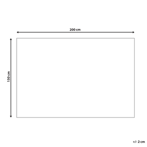 Coperta grigia in morbida pelliccia sintetica 150 x 200 cm Shaggy Blanket Bedding