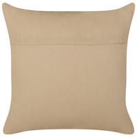 Cuscino in iuta con imbottitura sfoderabile  Beige e nero 45 x 45 cm Accessori decorativi boho