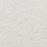 Set di 2 cuscini a forma di lettera in tessuto orsacchiotto bianco XO