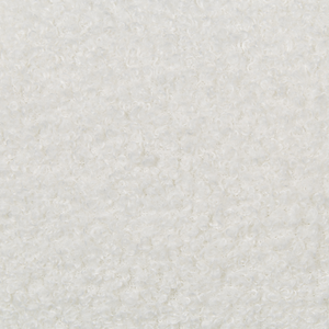 Set di 2 cuscini a forma di lettera in tessuto orsacchiotto bianco XO