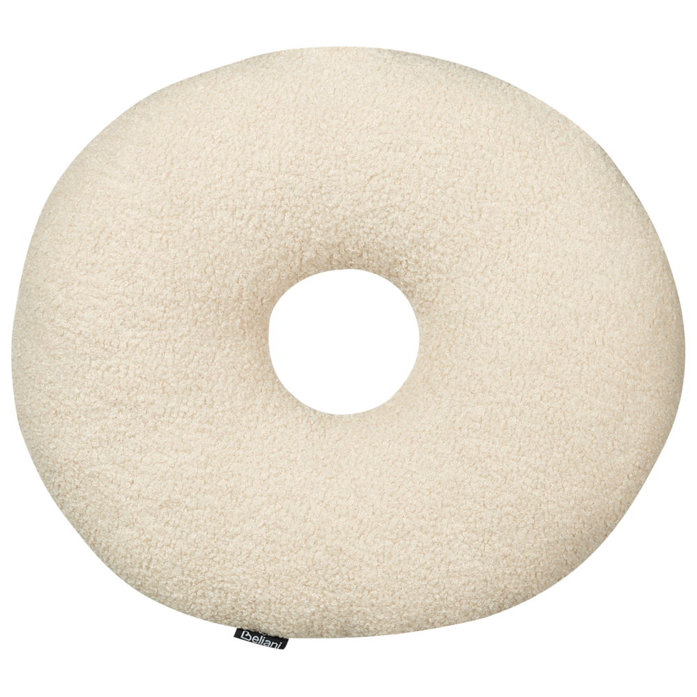 Set di 2 cuscini in tessuto decorazione tessile beige a forma delle lettere XO divano soggiorno camera da letto