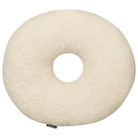 Set di 2 cuscini in tessuto decorazione tessile beige a forma delle lettere XO divano soggiorno camera da letto