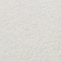 Set di 2 cuscini in tessuto di peluche a forma di fiore bianco 40 x 40 cm accessori divano camera da letto