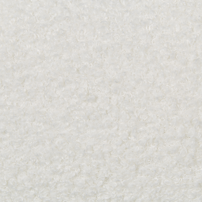 Set di 2 cuscini in tessuto di peluche a forma di fiore bianco 40 x 40 cm accessori divano camera da letto