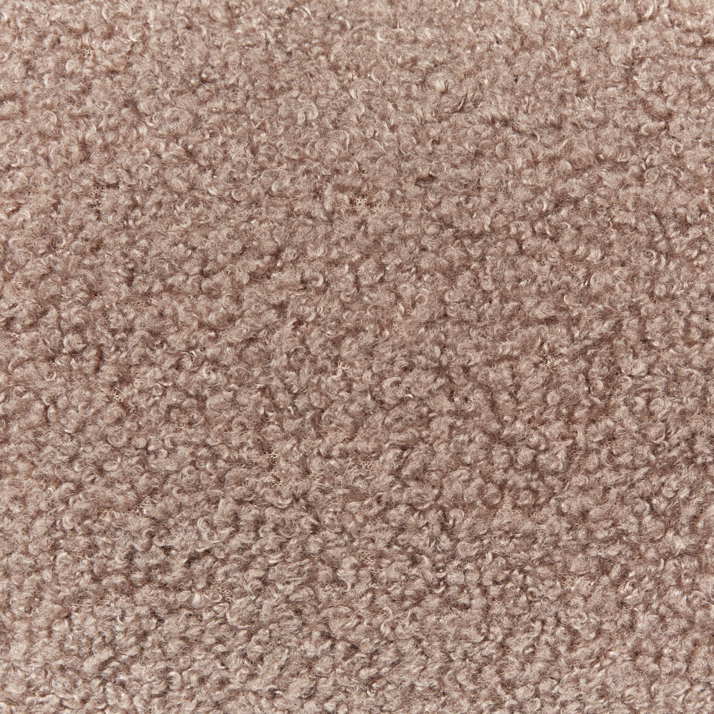 Cuscino moderno in tessuto peluche marrone 172 x 14 cm accessorio decorazione divano