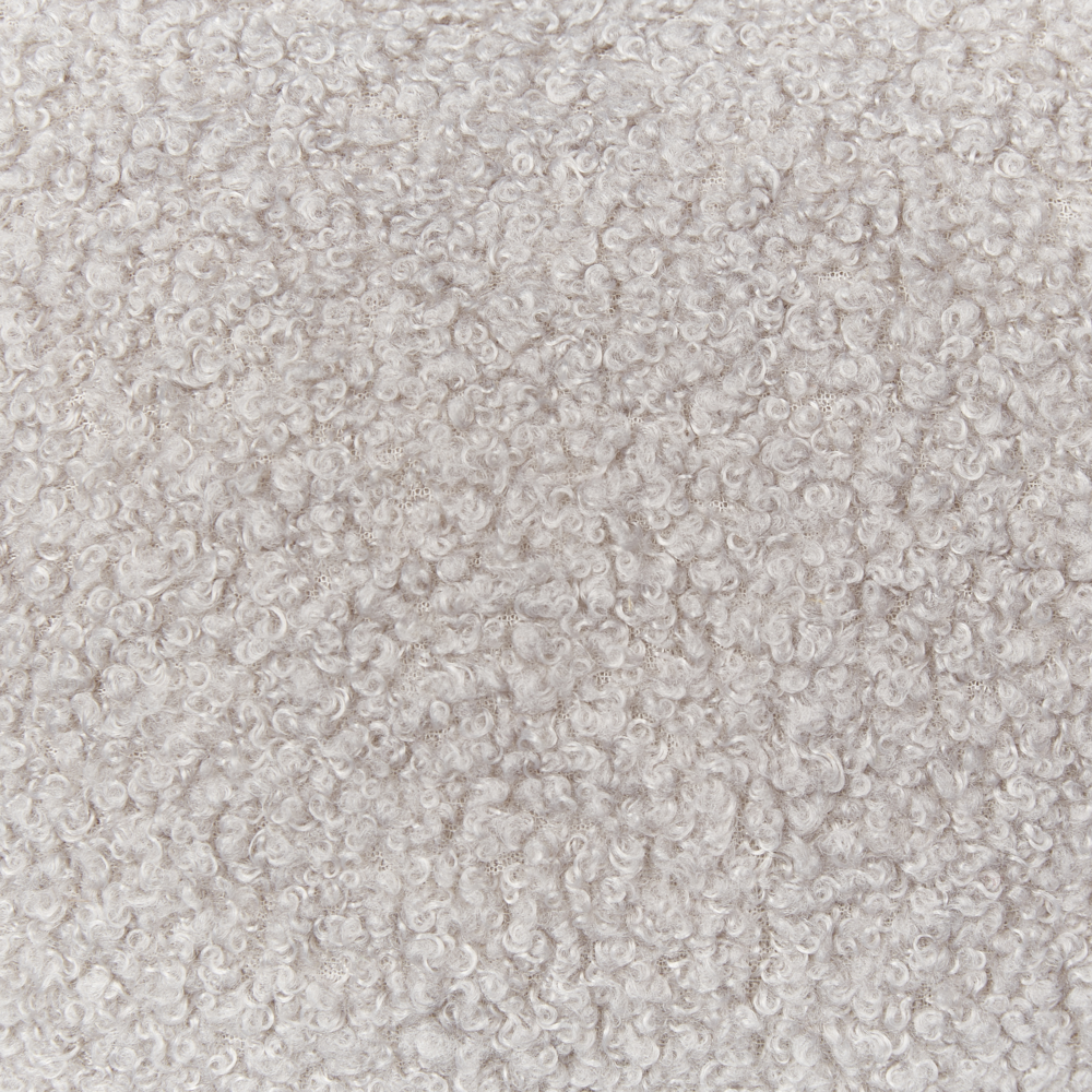 Cuscino moderno in tessuto peluche grigio 172 x 14 cm accessorio decorazione divano