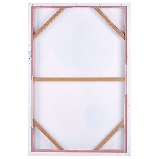 Quadro decorativo da parete con cornice con motivo donna multicolore 63 x 93 cm stile moderno