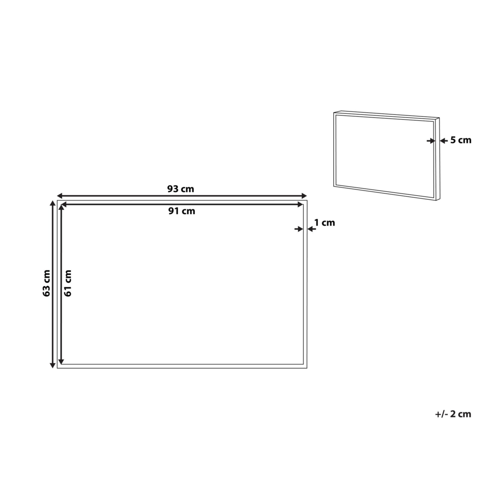 Stampa su tela Beige 93 x 63 cm Forme astratte Geometriche Telaio in MDF Eclettico Soggiorno moderno Corridoio
