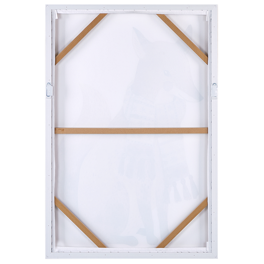 Stampa artistica su tela Multicolore 93 x 63 cm Glam Lady Poliestere e MDF Modern