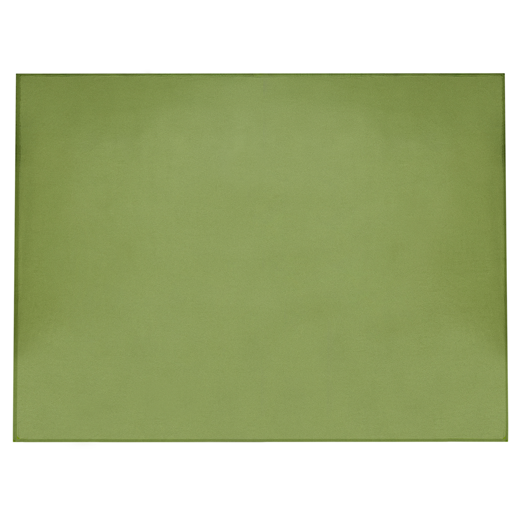Copripiumino per coperta ponderata Verde Scuro Tessuto poliestere 150 x 200 cm Motivo solido Design moderno Tessile camera da letto