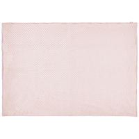 Copripiumino per coperta ponderata Rosa Tessuto poliestere 120 x 180 cm Motivo a pois Design moderno Tessile camera da letto