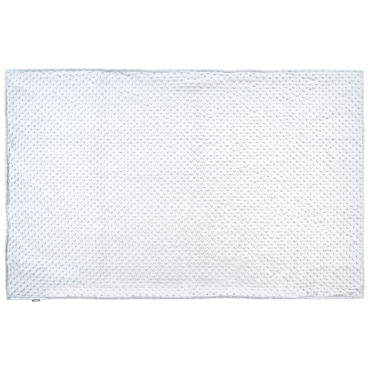 Copripiumino per coperta ponderata Bianca Tessuto poliestere 100 x 150 cm Motivo a pois Design moderno Tessile camera da letto