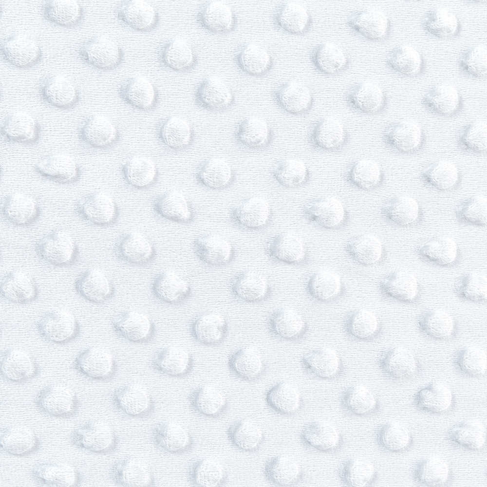 Copripiumino per coperta ponderata Bianca Tessuto poliestere 100 x 150 cm Motivo a pois Design moderno Tessile camera da letto