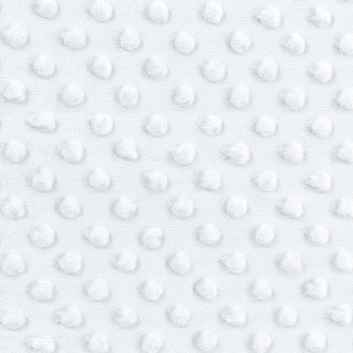 Copripiumino per coperta ponderata Bianca Tessuto poliestere 100 x 150 cm Motivo a pois Design moderno Tessile camera da letto