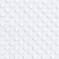 Copripiumino per coperta ponderata Bianca Tessuto poliestere 135 x 200 cm Motivo a pois Design moderno Tessile camera da letto