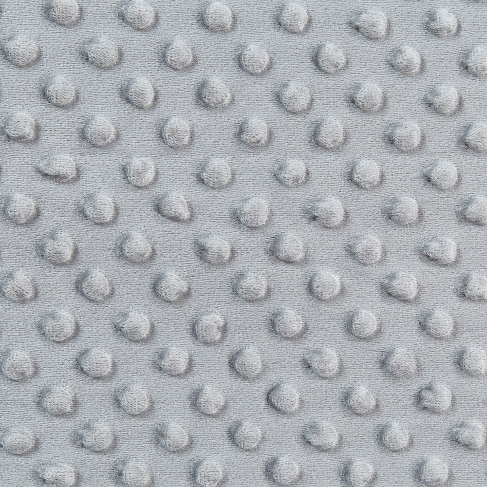 Copripiumino per coperta ponderata Grigia Tessuto poliestere 120 x 180 cm Motivo a pois Design moderno Tessile camera da letto