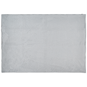 Copripiumino per coperta ponderata Grigia Tessuto poliestere 135 x 200 cm Motivo a pois Design moderno Tessile camera da letto