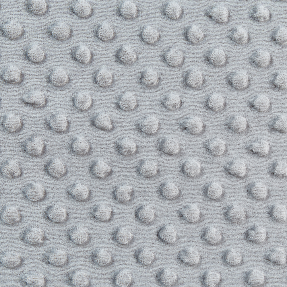 Copripiumino per coperta ponderata Grigia Tessuto poliestere 135 x 200 cm Motivo a pois Design moderno Tessile camera da letto