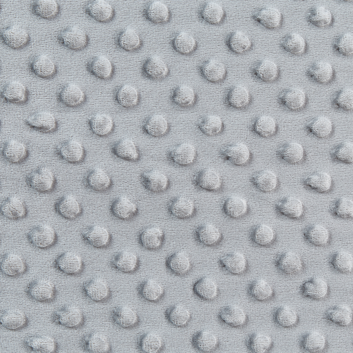 Copripiumino per coperta ponderata Grigia Tessuto poliestere 135 x 200 cm Motivo a pois Design moderno Tessile camera da letto