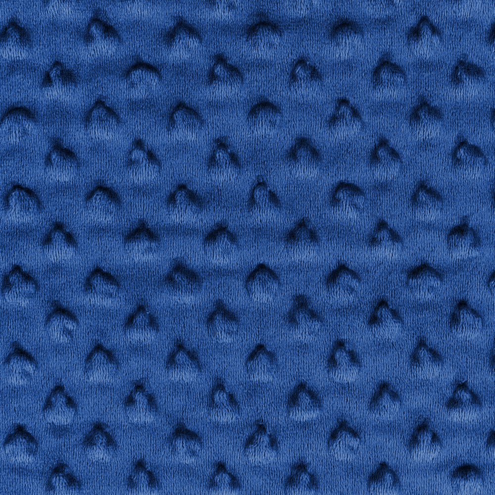 Copripiumino per coperta ponderata Blu Marino Tessuto poliestere 120 x 180 cm Motivo a pois Design moderno Tessile camera da letto