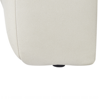 Chaise Lounge sinistra Tappezzata in velluto  ecopelle vegana Gambe nere Cuscino di seduta imbottito Design moderno e glam