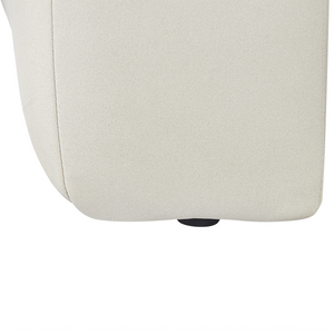 Chaise Lounge sinistra Tappezzata in velluto  ecopelle vegana Gambe nere Cuscino di seduta imbottito Design moderno e glam