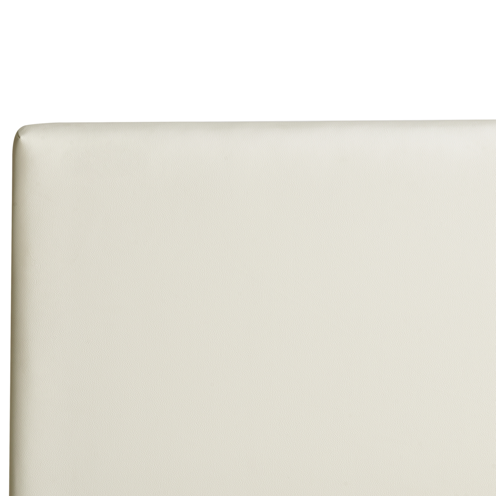 Letto ad acqua in stile giapponese in frassino scuro 160 x 200 cm testata in MDF impiallacciata in legno testata in ecopelle