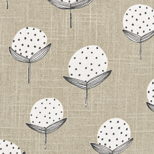 Set di 2 cuscini in cotone beige fatti a mano con stampa floreale quadrati 45 x 45 cm camera da letto soggiorno