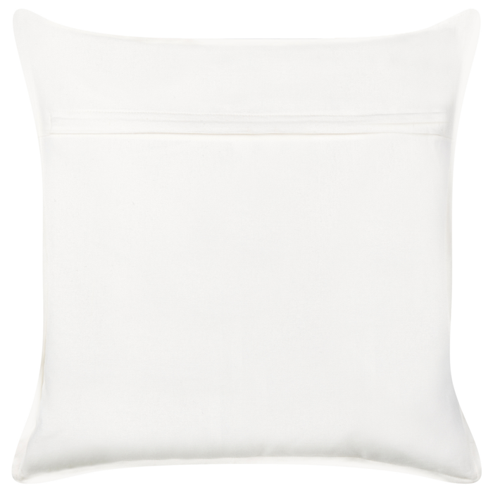 Set di 2 cuscini quadrati in cotone con motivo corallino marino bianco e blu 45 x 45 cm accessori per la casa