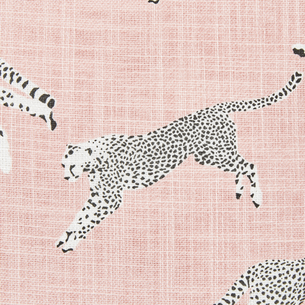 Set di 2 cuscini sparsi in cotone rosa 30 x 50 cm Motivo ghepardo stampato
