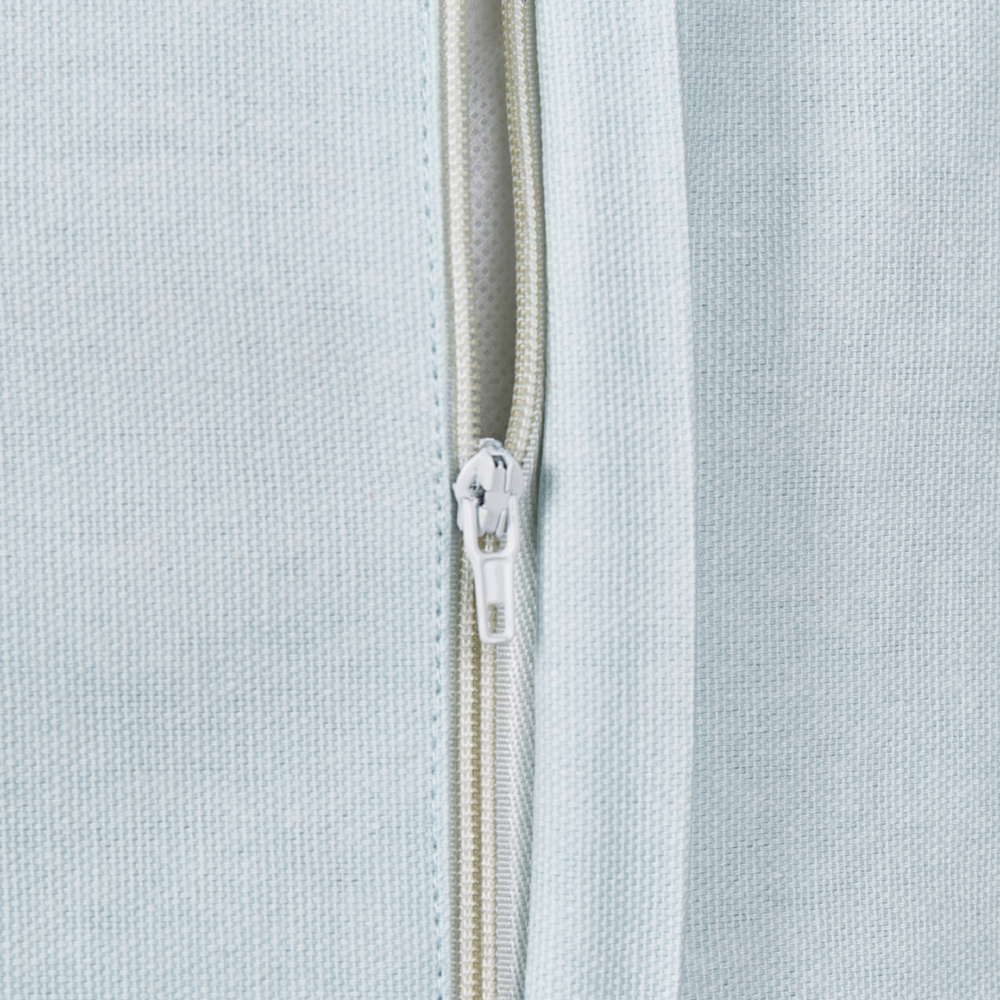 Set di 2 cuscini in cotone ricamati con motivo a cuoricini grigio 45 x 45 cm morbida imbottitura