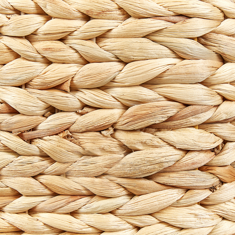 Cesto di vimini in giacinto d'acqua naturale intrecciato a tartaruga con coperchio Cesto per giocattoli Accessorio per la camera del bambino