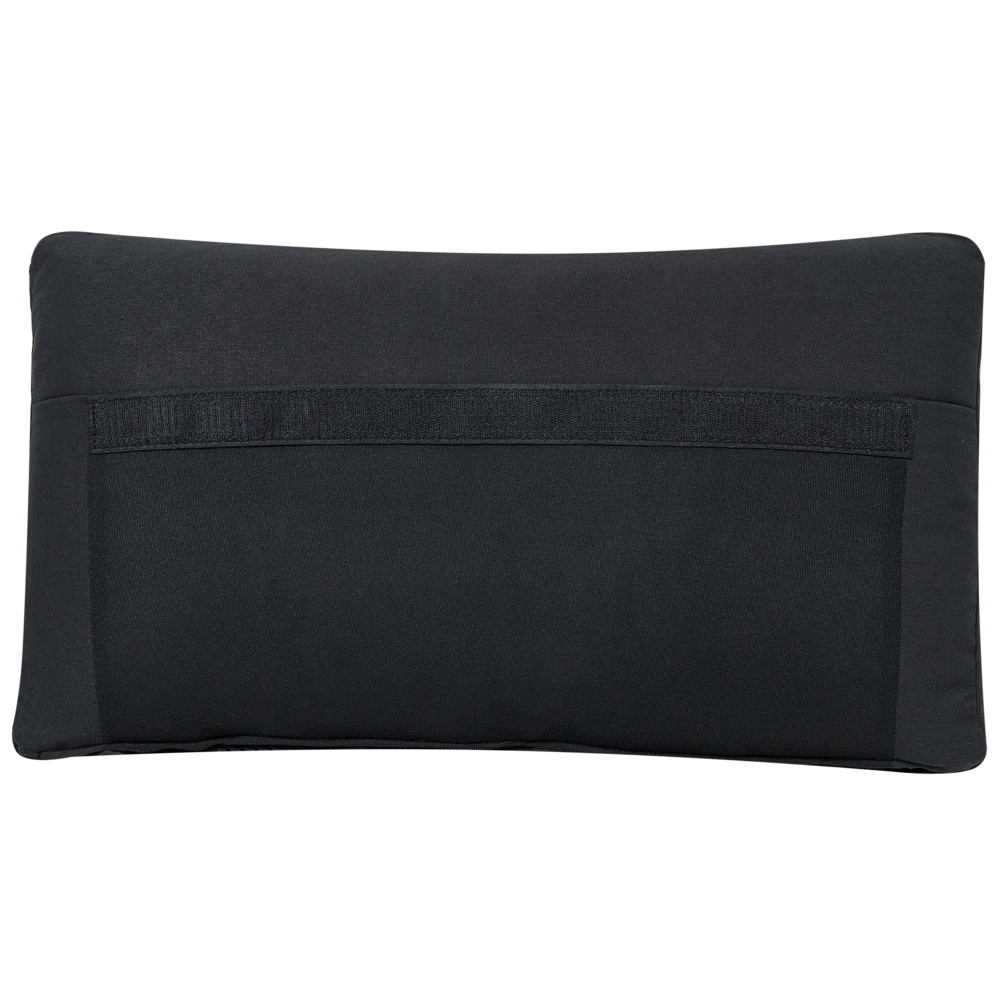 Divano Componibile Rivestito In Tessuto Nero 3 Posti stile moderno