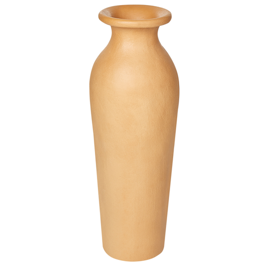 Vaso decorativo in terracotta arancione 60 cm fatto a mano Design tradizionale Decorazione per la casa Soggiorno