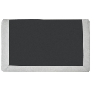 Divano angolare a sinistra in tessuto di ciniglia grigio chiaro Poliestere Metallo Gambe nere 190 x 272 x 83 cm Schienale imbottito e rifinito 3 posti a L Soggiorno in stile moderno