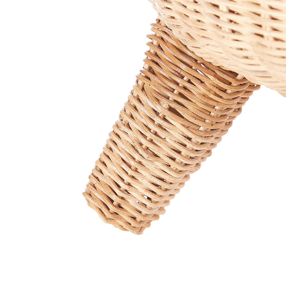 Cesto di vimini con giraffa in rattan naturale Cesto per giocattoli per la cameretta del bambino