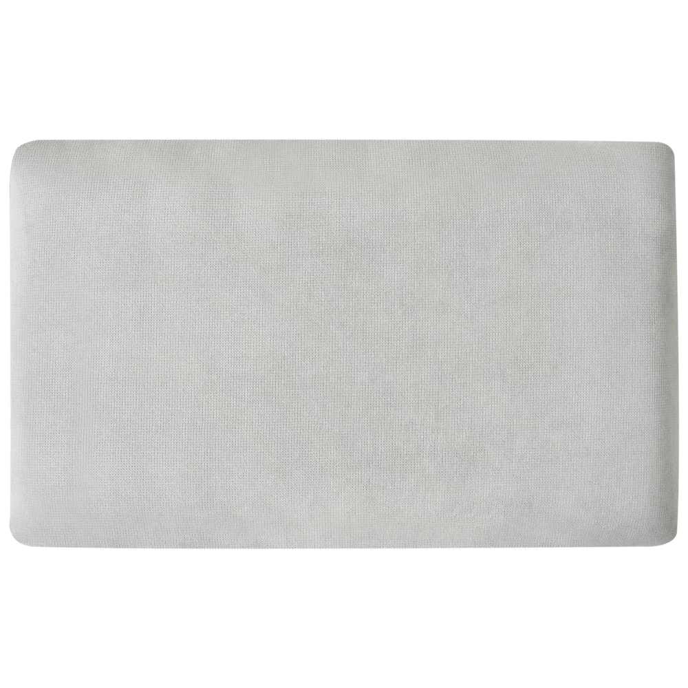 Divano angolare a destra in tessuto di ciniglia grigio chiaro Poliestere Metallo Gambe nere 190 x 272 x 83 cm Schienale imbottito e rifinito 3 posti a L Soggiorno in stile moderno